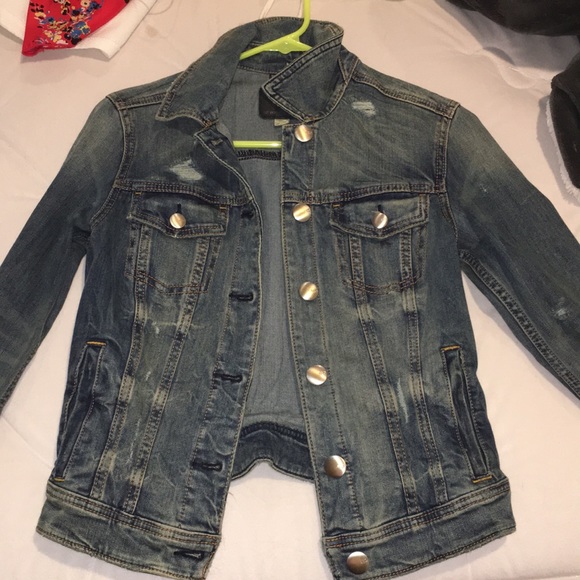Fitted American eagle denim jacket - Picture 1 of 3